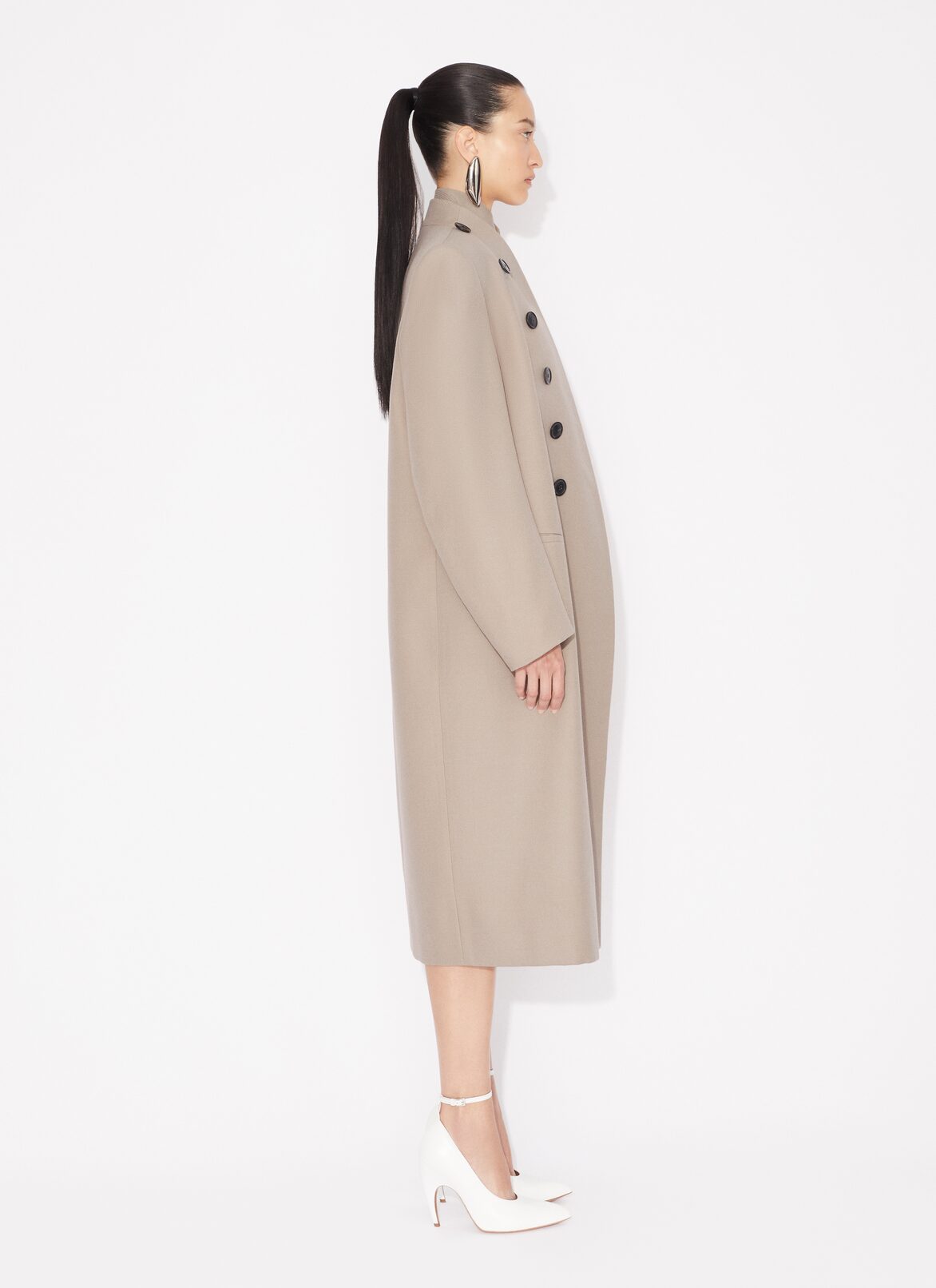 ABRIGO GRANDE DE LANA ALAÏA NUDE ABRIGO GRANDE DE LANA